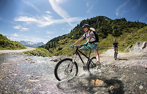 Traumhafte Biketouren genießen © Zillertal Arena